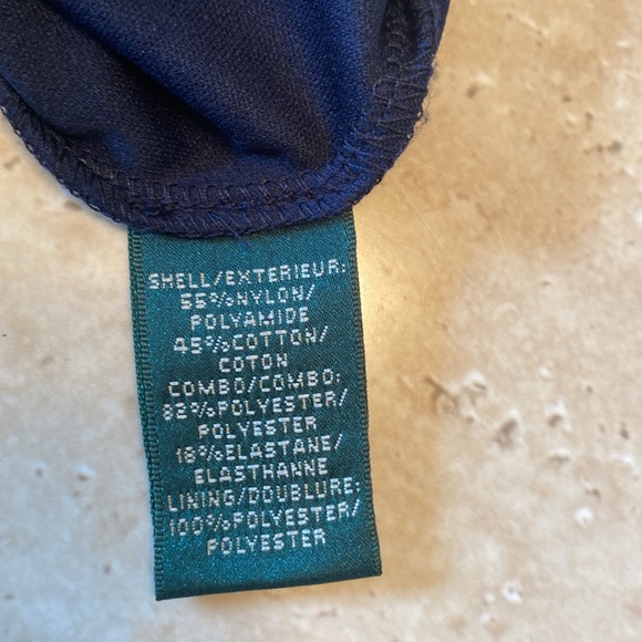 Ralph Lauren, navy lace evening gown,excellent condition, see measurements below - Picture 6 of 16